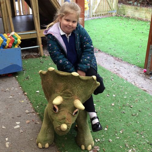 On a dinosaur hunt!