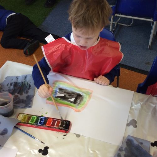 Being artists!