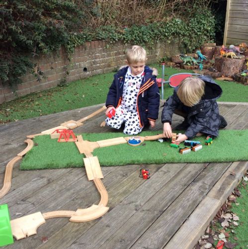 Making train sets together