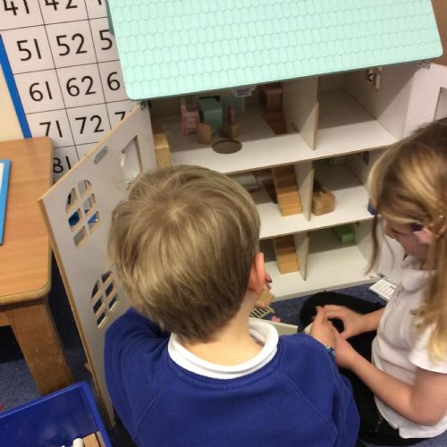 Playing with our friends