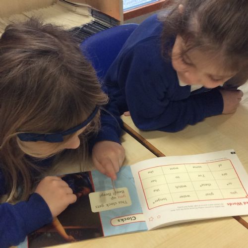reading with partners